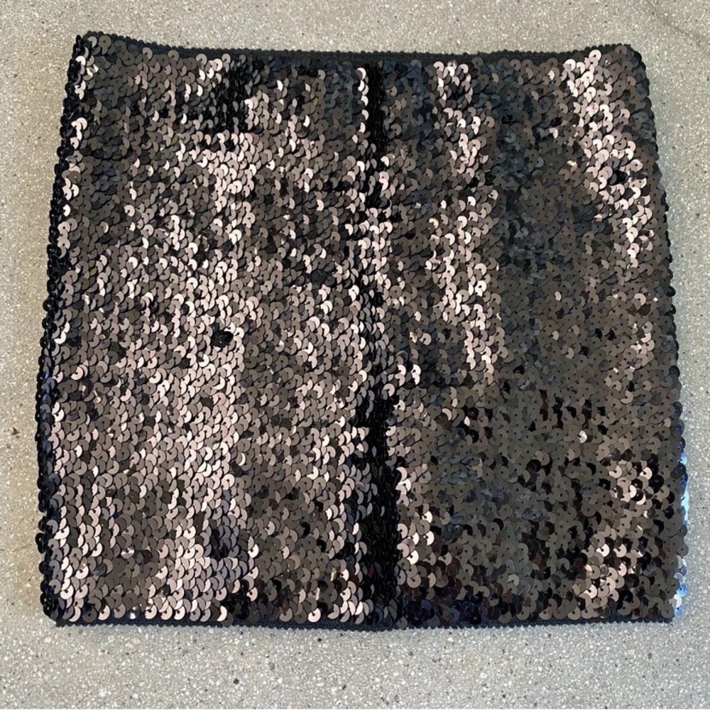 Black Sequin tube top